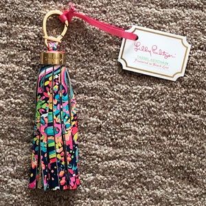 Lilly Pulitzer Tassel Keychain
